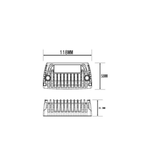 FAROL LED 12W SCENE ECE 10R
