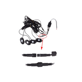 KIT 4 LUZES LED IP68 À PROVA DE ROCHAS