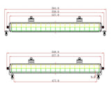 BARRA LED 180W OSRAM LED DE LONGO ALCANCE HOMOLOGADA HR 37.5 RETA 22"