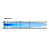 FAROL LED NEGRO 7" HOMOLOGADO ECE R10 R112 R7