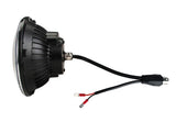 FAROL LED NEGRO 7" HOMOLOGADO ECE R10 R112 R7