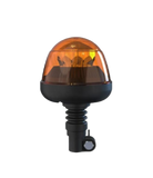 FAROL ROTATIVO/ INTERMITENTE LED BASE FLEXÍVEL 7 FUNÇÕES APROVADO R65/R10 12/24V