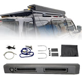 DEPÓSITO DE ÁGUA SOLAR COM CHUVEIRO DE 30L PARA TEJADILHO 4X4