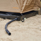 CABINE DE CHUVEIRO PORTÁTIL + PISO PVC