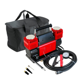 COMPRESSOR PORTÁTIL DE DOIS CILINDROS 300L/MIN 12V