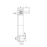 4 ESPAÇADORES 30MM NISSAN 6X139,7 CB 110