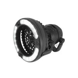 VENTILADOR E LUZ LED 2 EM 1, IDEAL PARA TOLDOS E TENDAS