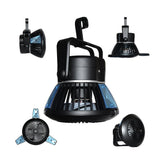 VENTILADOR E LUZ LED 2 EM 1 ALIMENTADOS POR PAINEL SOLAR, IDEAL PARA ACAMPAR