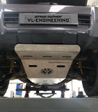 PROTEÇÃO LAND CRUISER 120/125 (8mm) RADIADOR + CAIXA + MOTOR