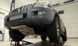 PROTEÇÃO LAND CRUISER 120/125 (8mm) RADIADOR + CAIXA + MOTOR