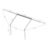 TOLDO LATERAL 180º OVERLAND (2.0m) CINZA