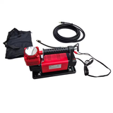 COMPRESSOR PORTÁTIL 12V DIGITAL 160L/MIN COM CONTROLO INTELIGENTE + MANGUEIRA 8M + BOLSA DE TRANSPORTE