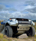 PROTEÇÃO PAJERO GLX CURTO (ANTERIOR AO ABAS LARGAS) (8mm e 6mm) RADIADOR + CAIXA + MOTOR + DEPÓSITO