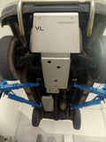 PROTEÇÃO HILUX 98 A 2001 (8mm e 6mm) RADIADOR + CAIXA + MOTOR + DEPÓSITO