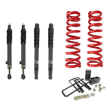 KIT DE SUSPENSÃO +5 TOYOTA HILUX VIGO (CINZENTO)