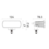 FAROL LED LUZES MULTIFUNCIONAIS HOMOLOGADO COM 5 FUNÇÕES