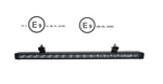 Barra LED 90W LEDS OSRAM Largo Alcance Homologada HR 37.5 Extrafina de 22"
