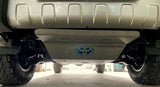 PROTEÇÃO FRONTAL HILUX >2007 (8mm) INTERIOR AO PÁRA-CHOQUES