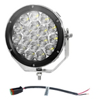 FAROL LED 90W LONGO ALCANCE 7'' HOMOLOGADO HR 17.5