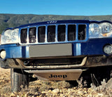 PROTEÇÃO GRAND CHEROKEE WK 2005-2010 (6mm ou 8mm) RADIADOR + CAIXA + MOTOR