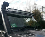 SUPORTES PARA BARRA LED CURVA 50" TOYOTA LAND CRUISER 79 SERIES