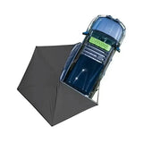 TOLDO LATERAL OVERLAND 270º PREMIUM C/ LUZ LED (2.5m) CINZA